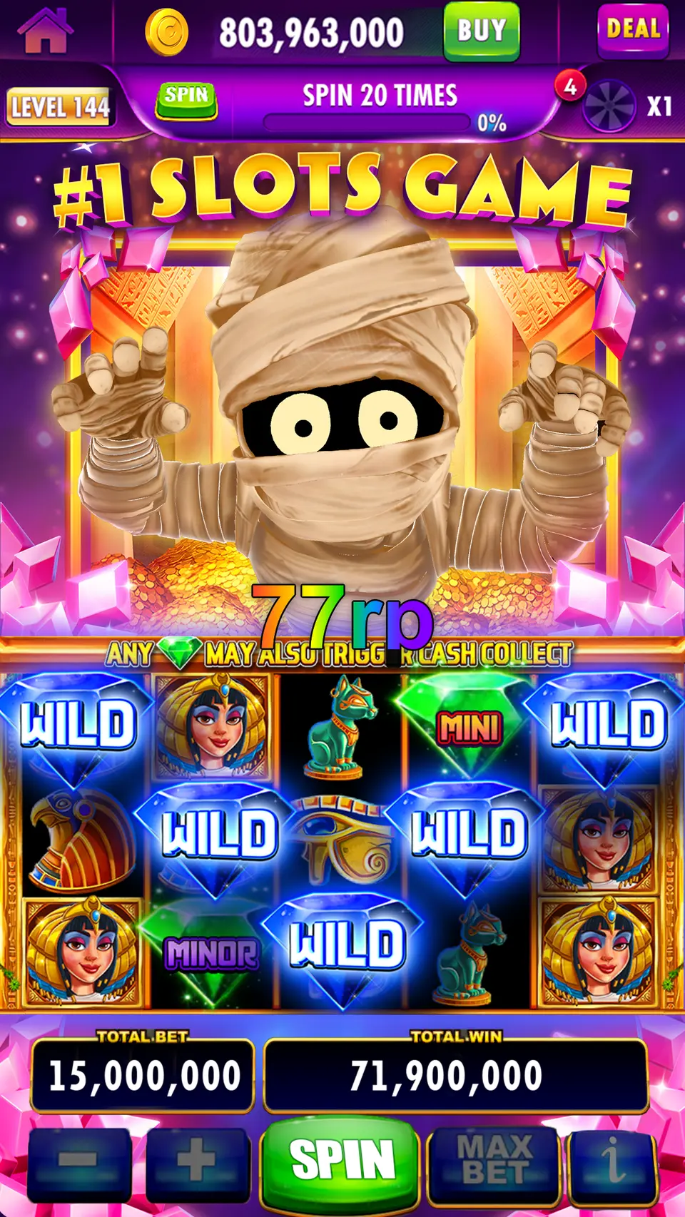 77rp Tangkapan Layar Resmi APK